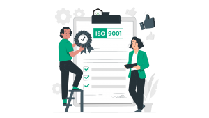 Dessin de la norme iso 9001